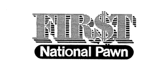 FIRST NATIONAL PAWN logo