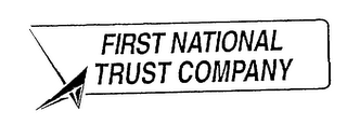 FIRST NATIONAL TRUST COMPANY logo