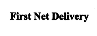 FIRST NET DELIVERY logo
