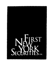 FIRST NEW YORK SECURITIES LLC logo