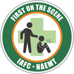 FIRST ON THE SCENE IAFC · NAEMT logo
