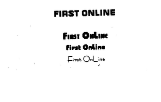 FIRST ONLINE logo
