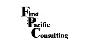 FIRST PACIFIC CONSULTING logo