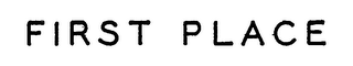FIRST PLACE logo