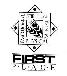 FIRST PLACE EMOTIONAL SPIRITUAL MENTAL PHYSICAL logo