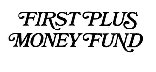 FIRST PLUS MONEY FUND logo