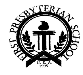 FIRST PRESBYTERIAN SCHOOL U.S.A. 1995 logo