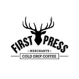 FIRST PRESS ·MERCHANTS· COLD DRIP COFFEE logo