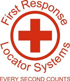 FIRST RESPONSE LOCATOR SYSTEMS EVERY SECOND COUNTS logo