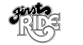 FIRST RIDE logo