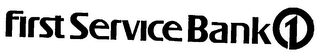 FIRST SERVICE BANK 1 logo