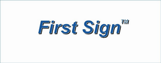 FIRST SIGN logo
