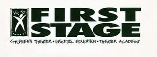FIRST STAGE CHILDREN'S THEATER · IN-SCHOOL EDUCATION · THEATER ACADEMY logo