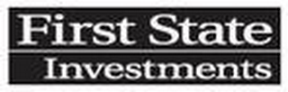 FIRST STATE INVESTMENTS logo