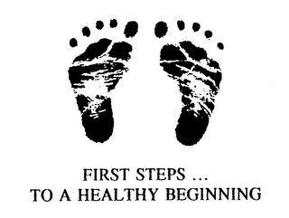 FIRST STEPS ... TO A HEALTHY BEGINNING logo