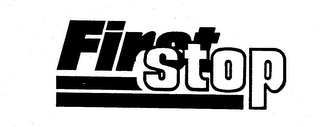 FIRST STOP logo