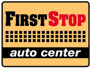 FIRST STOP AUTO CENTER logo