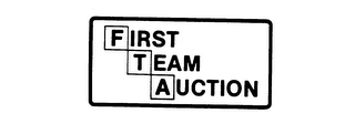 FIRST TEAM AUCTION logo