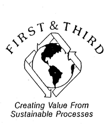 FIRST & THIRD CREATING VALUE FROM SUSTAINABLE PROCESSES logo