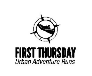 FIRST THURSDAY URBAN ADVENTURE RUNS logo