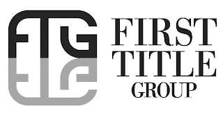 FIRST TITLE GROUP FTG FTG logo