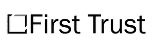 FIRST TRUST logo