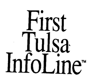 FIRST TULSA INFOLINE logo