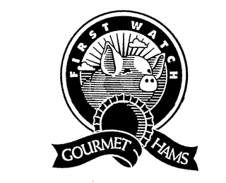 FIRST WATCH GOURMET HAMS logo