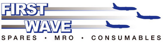 FIRST WAVE SPARES · MRO · CONSUMABLES logo