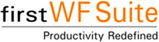 FIRST WF SUITE PRODUCTIVITY REDEFINED logo