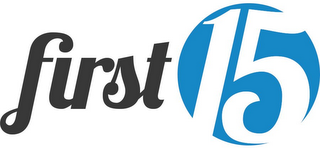 FIRST15 logo