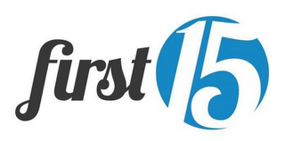 FIRST15 logo