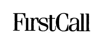 FIRSTCALL logo