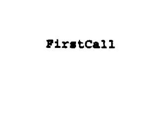 FIRSTCALL logo