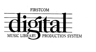 FIRSTCOM DIGITAL MUSIC LIBRARY PRODUCTION SYSTEM logo