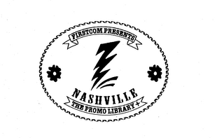 FIRSTCOM PRESENTS NASHVILLE THE PROMO LIBRARY + logo