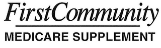 FIRSTCOMMUNITY MEDICARE SUPPLEMENT logo