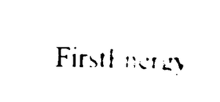 FIRSTENERGY logo