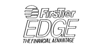 FIRSTIER EDGE THE FINANCIAL ADVANTAGE logo