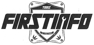 FIRSTINFO TOOLS FIT YOUR NEEDS logo