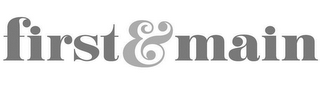 FIRST&MAIN logo
