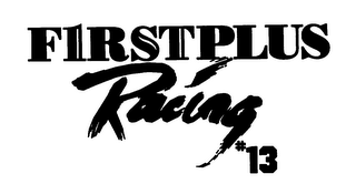 FIRSTPLUS RACING #13 logo