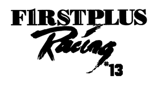 FIRSTPLUS RACING #13 logo