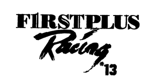 FIRSTPLUS RACING #13 logo