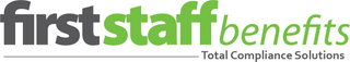 FIRSTSTAFF BENEFITS TOTAL COMPLIANCE SOLUTIONS logo