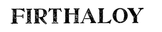 FIRTHALOY logo