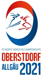 FIS NORDIC WORLD SKI CHAMPIONSHIPS OBERSTDORF ALLGÄU 2021 logo