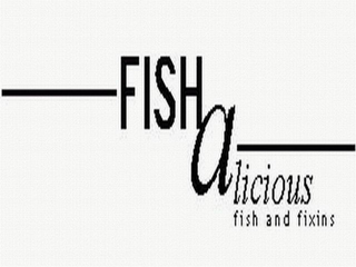 FISH A LICIOUS FISH AND FIXINS logo