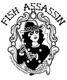 FISH ASSASSIN INTERNATIONAL FISHING PRODUCTS logo