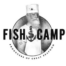 FISH CAMP PRODUCERS OF GREAT SEAFOOD logo